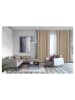 Lifa Living Ringgordijn "Luxe" taupe
