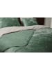 Lifa Living 3-delige set: dekbed en kussens groen