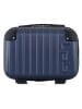 Les P´tites Bombes Beautycase "Hambourg-K" in Dunkelblau - (B)30 x (H)23 x (T)16 cm
