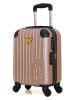 Les P´tites Bombes Hardcase-trolley roségoudkleurig - (B)32 x (H)46 x (D)20 cm