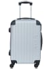 Les P´tites Bombes Hardcase-Trolley "Hambourg" in Silber - (B)35 x (H)55 x (T)21 cm