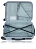 Les P´tites Bombes Hardcase-Trolley "Hambourg" in Silber - (B)35 x (H)55 x (T)21 cm