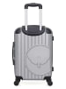 Les P´tites Bombes Hardcase-Trolley in Silber - (B)35 x (H)55 x (T)21 cm