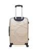 Les P´tites Bombes Hardcase-trolley "Aelys" beige - (B)41 x (H)65 x (D)26 cm