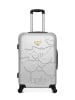 Les P´tites Bombes Hardcase-trolley "Aelys" zilverkleurig - (B)41 x (H)65 x (D)26 cm