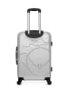 Les P´tites Bombes Hardcase-Trolley "Aelys" in Silber - (B)41 x (H)65 x (T)26 cm