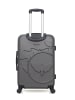 Les P´tites Bombes Hardcase-trolley "Aelys" grijs - (B)41 x (H)65 x (D)26 cm