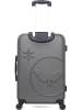 Les P´tites Bombes Hardcase-Trolley "Eleonor" in Grau - (B)41 x (H)65 x (T)26 cm