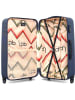Les P´tites Bombes Hardcase-trolley "Hambourg" blauw - (B)41 x (H)65 x (D)26 cm