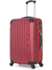 Les P´tites Bombes Hardcase-Trolley "Hambourg" in Rot - (B)41 x (H)65 x (T)26 cm
