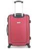 Les P´tites Bombes Hardcase-Trolley "Hambourg" in Rot - (B)41 x (H)65 x (T)26 cm