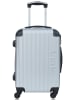 Les P´tites Bombes Hardcase-trolley "Hambourg" zilverkleurig - (B)41 x (H)65 x (D)26 cm
