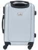 Les P´tites Bombes Hardcase-trolley "Hambourg" zilverkleurig - (B)41 x (H)65 x (D)26 cm