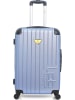 Les P´tites Bombes Hardcase-Trolley in Hellblau - (B)41 x (H)65 x (T)26 cm