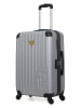 Les P´tites Bombes Hardcase-Trolley in Silber - (B)41 x (H)65 x (T)26 cm