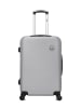 Les P´tites Bombes Hardcase-trolley "Munich" zilverkleurig - (B)40,5 x (H)60 x (D)31 cm