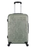 Les P´tites Bombes Hardcase-Trolley "Nais" in Khaki - (B)41 x (H)65 x (T)26 cm