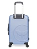 Les P´tites Bombes Hardcase-trolley "Norine-A" lichtblauw - (B)36 x (H)60 x (D)26 cm