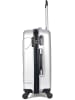 Les P´tites Bombes Hardcase-trolley "Norine-A" zilverkleurig - (B)36 x (H)60 x (D)26 cm