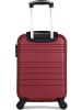 Les P´tites Bombes 2-delige set: hardcase-trolley en beautycase "Aurelia-A" bordeaux