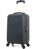 Les P´tites Bombes 2tlg. Set: Hardcase-Trolley und Beautycase "Francette-H" in Schwarz