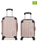 Les P´tites Bombes 2-delige hardcase-trolleyset beige