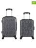 Les P´tites Bombes 2tlg. Hardcase-Trolleyset "Nais" in Anthrazit