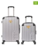 Les P´tites Bombes 2tlg. Hardcase-Trolleyset in Silber