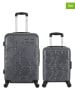 Les P´tites Bombes 2-delige hardcase-trolleyset "Nais" antraciet