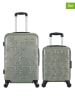Les P´tites Bombes 2tlg. Hardcase-Trolleyset "Nais" in Khaki