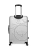 Les P´tites Bombes Hardcase-Trolley "Aelys" in Silber - (B)47 x (H)75 x (T)29 cm