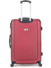 Les P´tites Bombes Hardcase-trolley "Hambourg" rood - (B)47 x (H)75 x (D)29 cm