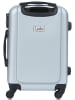 Les P´tites Bombes Hardcase-Trolley "Hambourg" in Silber - (B)47 x (H)75 x (T)29 cm