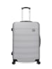 Les P´tites Bombes Hardcase-trolley "Munich" zilverkleurig - (B)49 x (H)70 x (D)33,5 cm