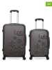 Les P´tites Bombes 2tlg. Hardcase-Trolleyset "Eleonor" in Anthrazit