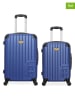 Les P´tites Bombes 2tlg. Hardcase-Trolleyset in Blau