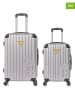 Les P´tites Bombes 2tlg. Hardcase-Trolleyset in Silber