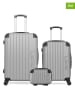 Les P´tites Bombes 2-delige hardcase-trolleyset "Hambourg" grijs