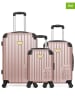 Les P´tites Bombes 3tlg. Hardcase-Trolleyset in Beige