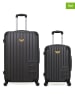 Les P´tites Bombes 2-delige hardcase-trolleyset zwart