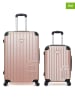 Les P´tites Bombes 2-delige hardcase-trolleyset beige