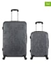 Les P´tites Bombes 2-delige hardcase-trolleyset "Nais" antraciet