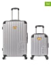Les P´tites Bombes 2tlg. Hardcase-Trolleyset in Silber