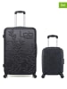 Les P´tites Bombes 2-delige hardcase-trolleyset "Nais" zwart