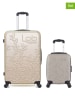 Les P´tites Bombes 2tlg. Hardcase-Trolleyset "Nais" in Beige