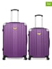Les P´tites Bombes 2tlg. Hardcase-Trolleyset "Amelie" in Lila