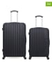 Les P´tites Bombes 2-delige hardcase-trolleyset "Hambourg" zwart
