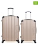 Les P´tites Bombes 2-delige hardcase-trolleyset "Hambourg" beige