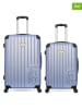 Les P´tites Bombes 2tlg. Hardcase-Trolleyset in Hellblau