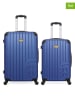Les P´tites Bombes 2tlg. Hardcase-Trolleyset in Blau